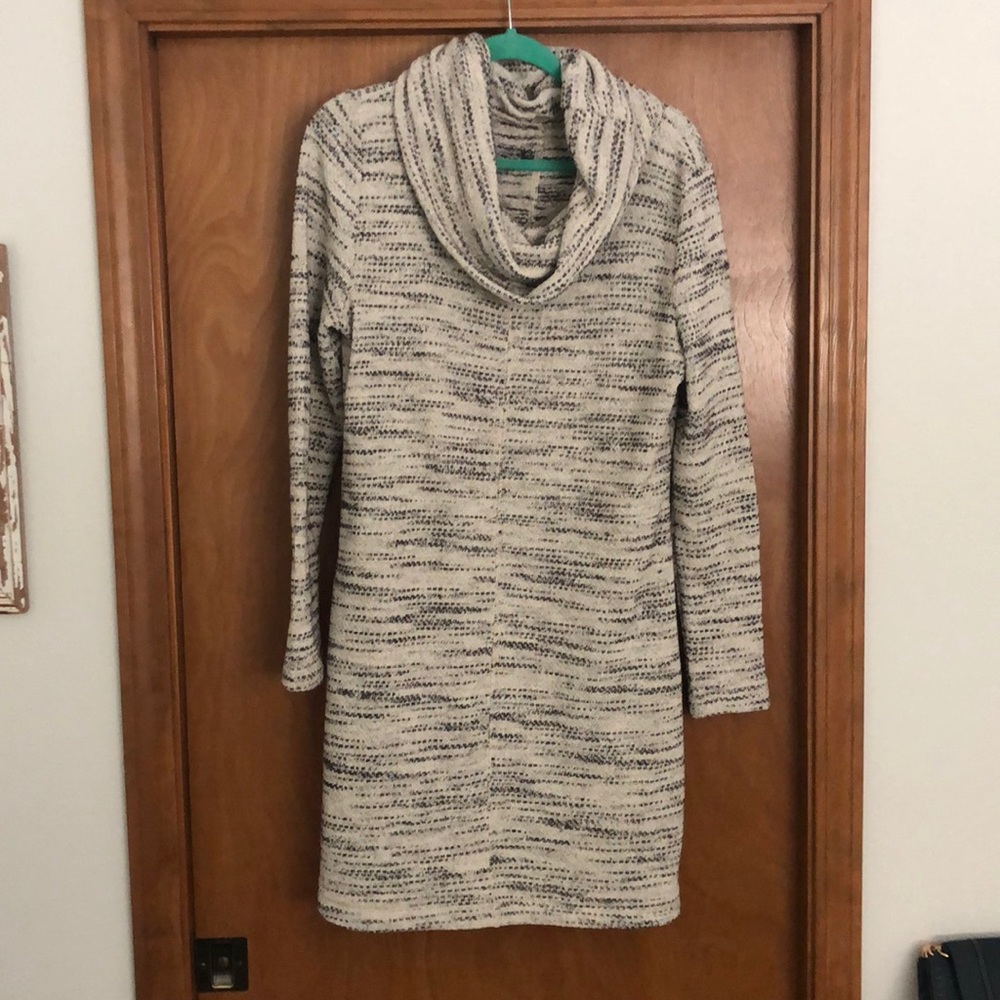 Black and White sweater dress